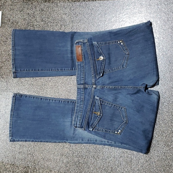 Denizen From Levi's Totally Shaping Boot Cut Denim Jeans Women's Size 10 - Picture 8 of 14